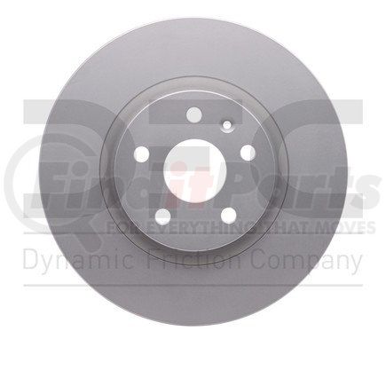 604-65022 by DYNAMIC FRICTION COMPANY - GEOSPEC Coated Rotor - Blank