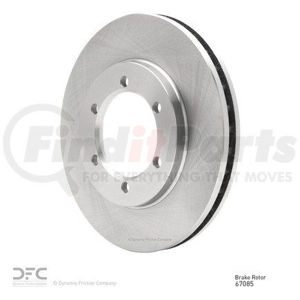 604-67085 by DYNAMIC FRICTION COMPANY - GEOSPEC Coated Rotor - Blank