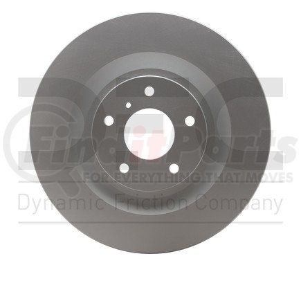 604-68018 by DYNAMIC FRICTION COMPANY - GEOSPEC Coated Rotor - Blank