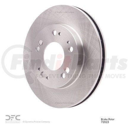 604-72023 by DYNAMIC FRICTION COMPANY - GEOSPEC Coated Rotor - Blank