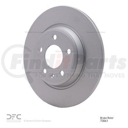 604-73061 by DYNAMIC FRICTION COMPANY - GEOSPEC Coated Rotor - Blank