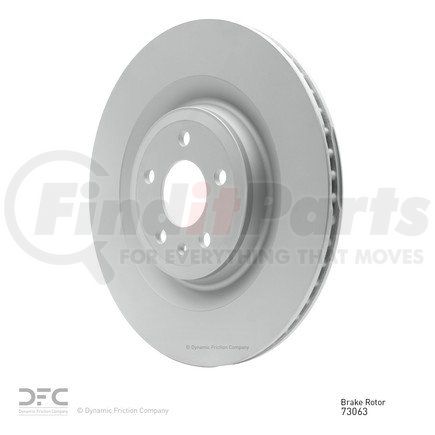 604-73063 by DYNAMIC FRICTION COMPANY - GEOSPEC Coated Rotor - Blank