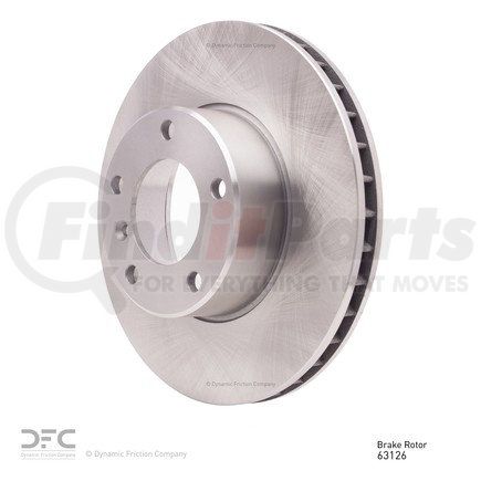 604-63126 by DYNAMIC FRICTION COMPANY - GEOSPEC Coated Rotor - Blank