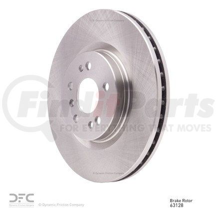 604-63128 by DYNAMIC FRICTION COMPANY - GEOSPEC Coated Rotor - Blank
