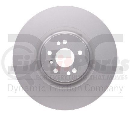 604-63136 by DYNAMIC FRICTION COMPANY - GEOSPEC Coated Rotor - Blank
