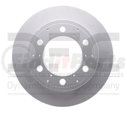 604-63154 by DYNAMIC FRICTION COMPANY - Disc Brake Rotor - GEOSPEC Coated