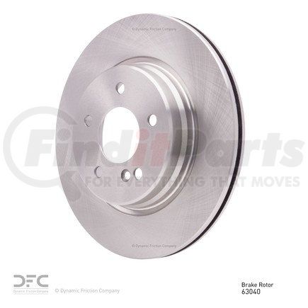 604-63040 by DYNAMIC FRICTION COMPANY - GEOSPEC Coated Rotor - Blank