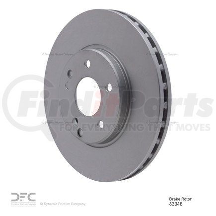 604-63048 by DYNAMIC FRICTION COMPANY - GEOSPEC Coated Rotor - Blank