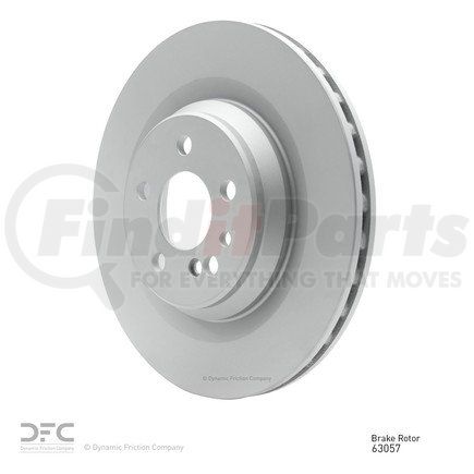 60463057 by DYNAMIC FRICTION COMPANY - GEOSPEC Coated Rotor - Blank