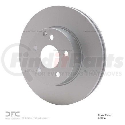 604-63084 by DYNAMIC FRICTION COMPANY - GEOSPEC Coated Rotor - Blank