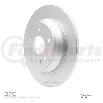 604-63161 by DYNAMIC FRICTION COMPANY - GEOSPEC Coated Rotor - Blank