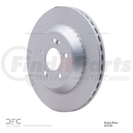 604-63165 by DYNAMIC FRICTION COMPANY - GEOSPEC Coated Rotor - Blank