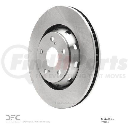 604-76085 by DYNAMIC FRICTION COMPANY - GEOSPEC Coated Rotor - Blank