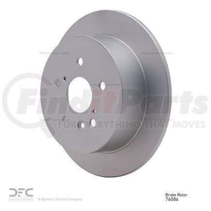 604-76086 by DYNAMIC FRICTION COMPANY - GEOSPEC Coated Rotor - Blank