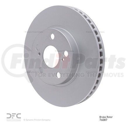 604-76087 by DYNAMIC FRICTION COMPANY - GEOSPEC Coated Rotor - Blank