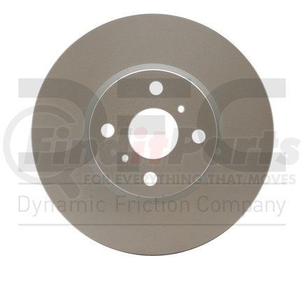 604-76088 by DYNAMIC FRICTION COMPANY - GEOSPEC Coated Rotor - Blank