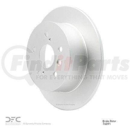 604-76091 by DYNAMIC FRICTION COMPANY - GEOSPEC Coated Rotor - Blank