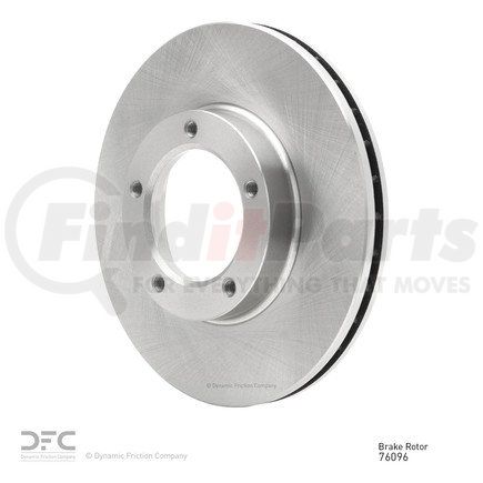 604-76096 by DYNAMIC FRICTION COMPANY - GEOSPEC Coated Rotor - Blank