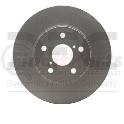 604-76122 by DYNAMIC FRICTION COMPANY - GEOSPEC Coated Rotor - Blank