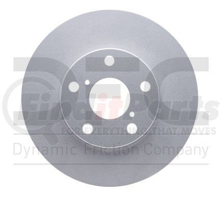 604-76125 by DYNAMIC FRICTION COMPANY - GEOSPEC Coated Rotor - Blank