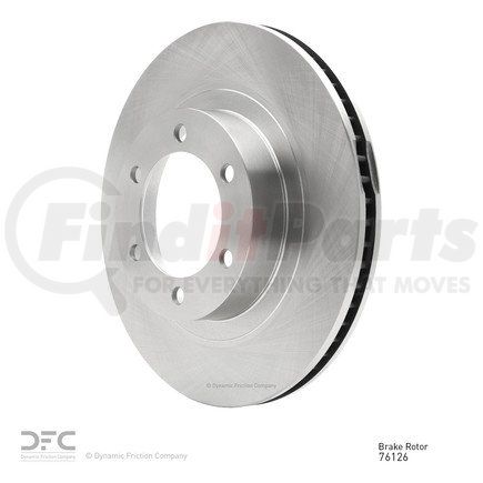 604-76126 by DYNAMIC FRICTION COMPANY - GEOSPEC Coated Rotor - Blank