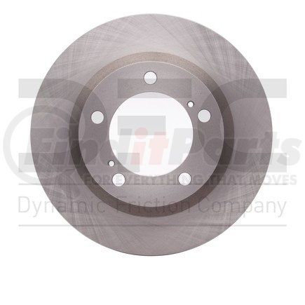 604-76140 by DYNAMIC FRICTION COMPANY - GEOSPEC Coated Rotor - Blank