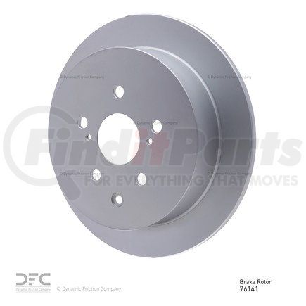 604-76141 by DYNAMIC FRICTION COMPANY - GEOSPEC Coated Rotor - Blank