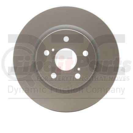 604-76154 by DYNAMIC FRICTION COMPANY - GEOSPEC Coated Rotor - Blank