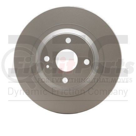 604-80037 by DYNAMIC FRICTION COMPANY - GEOSPEC Coated Rotor - Blank