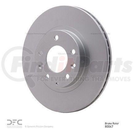 604-80047 by DYNAMIC FRICTION COMPANY - GEOSPEC Coated Rotor - Blank