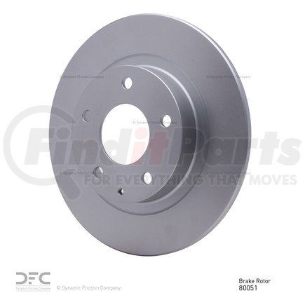 604-80051 by DYNAMIC FRICTION COMPANY - GEOSPEC Coated Rotor - Blank