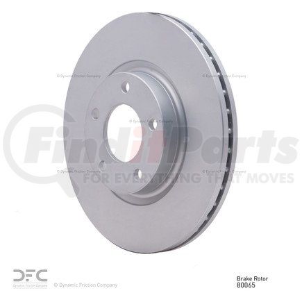 604-80065 by DYNAMIC FRICTION COMPANY - GEOSPEC Coated Rotor - Blank