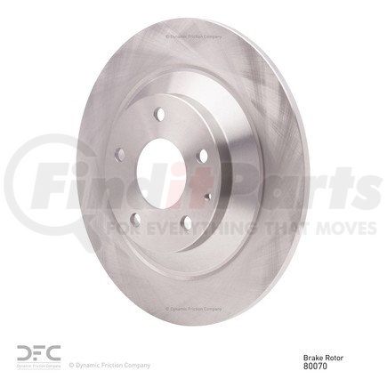 604-80070 by DYNAMIC FRICTION COMPANY - GEOSPEC Coated Rotor - Blank