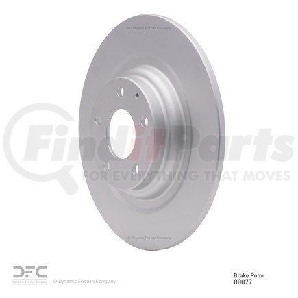 604-80077 by DYNAMIC FRICTION COMPANY - GEOSPEC Coated Rotor - Blank