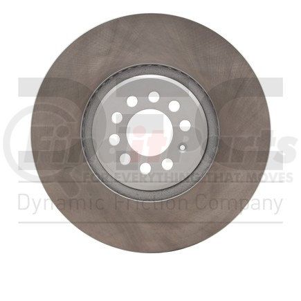 604-74025D by DYNAMIC FRICTION COMPANY - GEOSPEC Coated Rotor - Blank