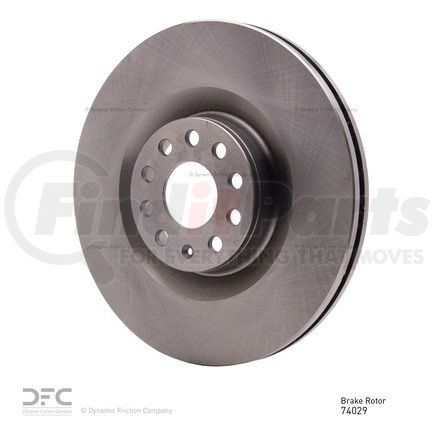 604-74029 by DYNAMIC FRICTION COMPANY - GEOSPEC Coated Rotor - Blank