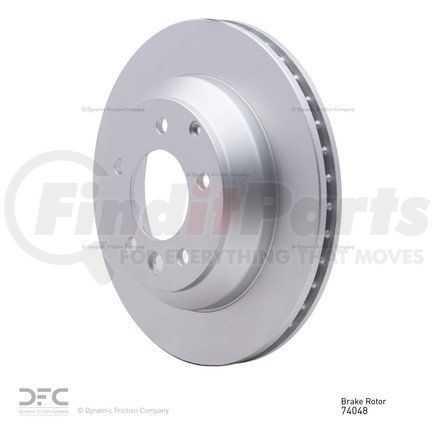 604-74048 by DYNAMIC FRICTION COMPANY - GEOSPEC Coated Rotor - Blank