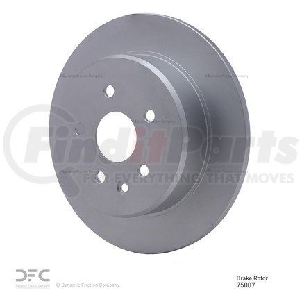 604-75007 by DYNAMIC FRICTION COMPANY - GEOSPEC Coated Rotor - Blank