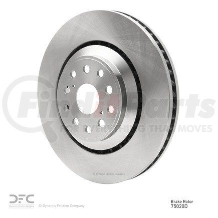 604-75020D by DYNAMIC FRICTION COMPANY - GEOSPEC Coated Rotor - Blank