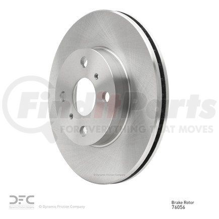 604-76056 by DYNAMIC FRICTION COMPANY - GEOSPEC Coated Rotor - Blank