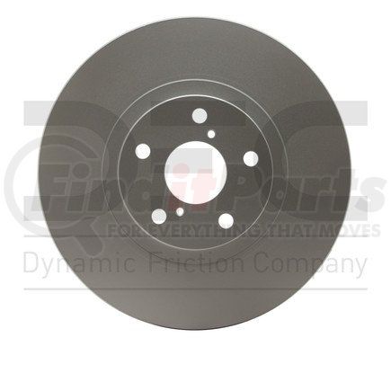 604-76062D by DYNAMIC FRICTION COMPANY - GEOSPEC Coated Rotor - Blank