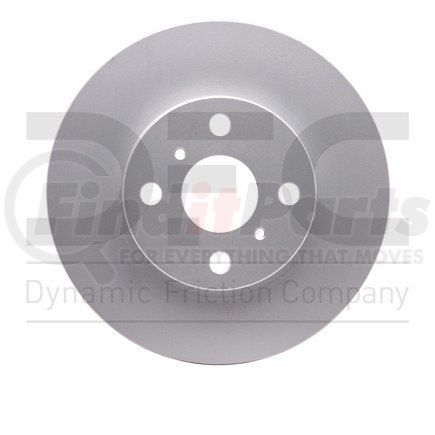 604-76072 by DYNAMIC FRICTION COMPANY - GEOSPEC Coated Rotor - Blank