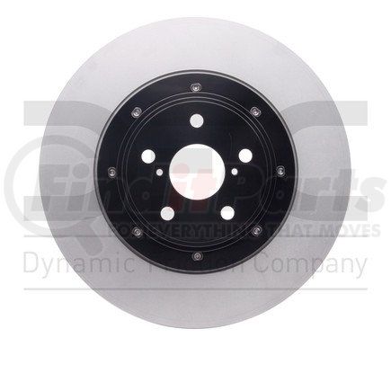 604-75035D by DYNAMIC FRICTION COMPANY - GEOSPEC Coated Rotor - Blank