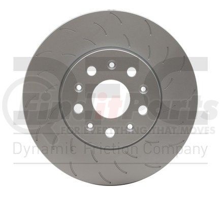 614-46059D by DYNAMIC FRICTION COMPANY - DFC GEOSPEC Coated Rotor - Slotted