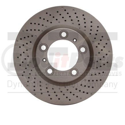 620-02052D by DYNAMIC FRICTION COMPANY - Disc Brake Rotor - Drilled