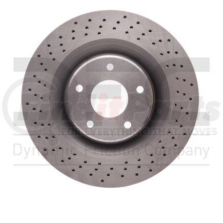 620-46019 by DYNAMIC FRICTION COMPANY - Disc Brake Rotor - Drilled