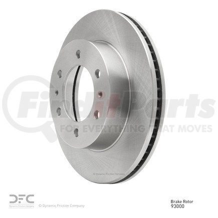 604-93000 by DYNAMIC FRICTION COMPANY - GEOSPEC Coated Rotor - Blank