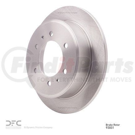 604-93001 by DYNAMIC FRICTION COMPANY - GEOSPEC Coated Rotor - Blank