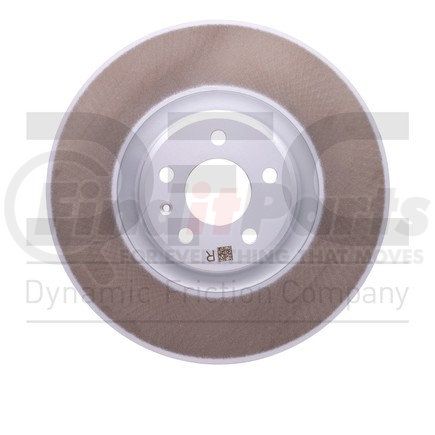 61002100D by DYNAMIC FRICTION COMPANY - Disc Brake Rotor - Slotted