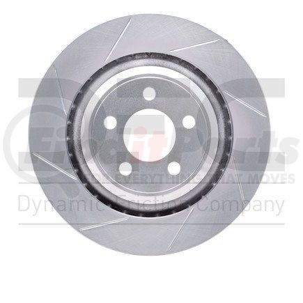 610-39020 by DYNAMIC FRICTION COMPANY - Disc Brake Rotor - Slotted